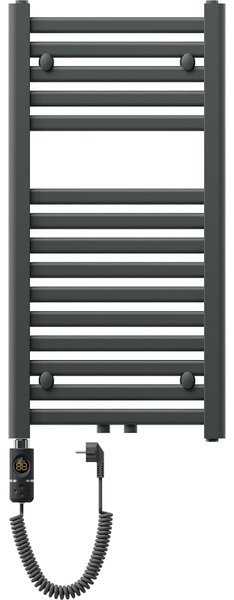 Mexen Hades, element electric de încălzire 800 x 400 mm, 300 W, antracit, W104-0800-400-2300-66