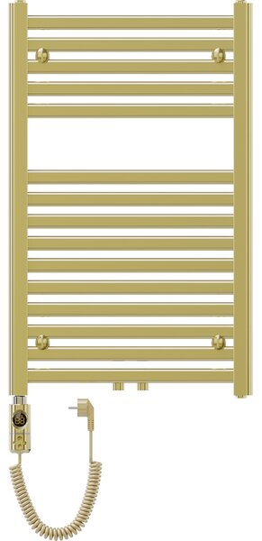Încălzitor electric Mexen Hades 800 x 500 mm 300 W auriu lucios W104-0800-500-2300-50