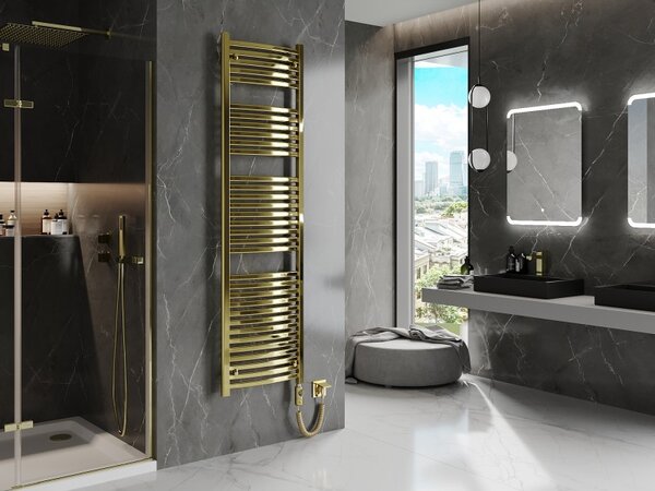 Mexen Helios, element electric de încălzire 1800 x 500 mm, 900 W, auriu lucios, W103-1800-500-2900-50
