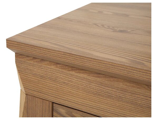 Comoda BERGEN KOM3D3S, stejar auriu, PAL, 156x47x98 cm