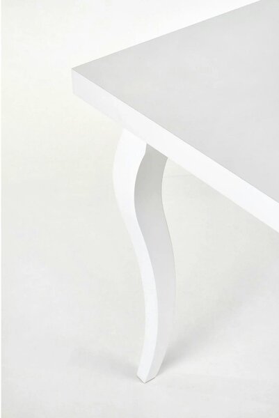 Masa extensibila MOZART, alb, 140/180x80x75 cm