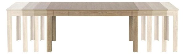 Masa extensibila SEWERYN, stejar, PAL, 160/300x90x76 cm
