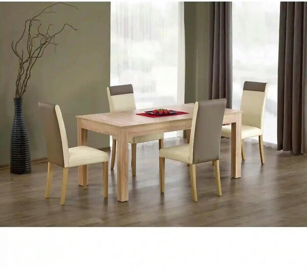 Masa extensibila SEWERYN, stejar, PAL, 160/300x90x76 cm