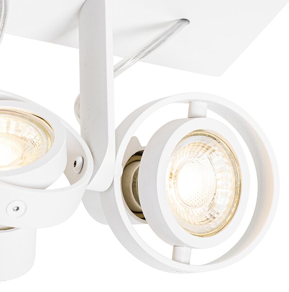 Spotlight modern alb cu 2 lumini - Master 50