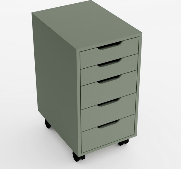 Container de birou Caisy (verde). 1144765
