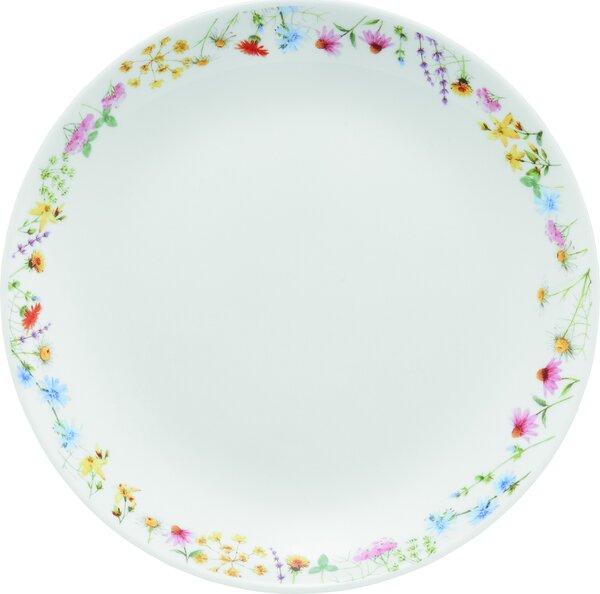 Farfurie desert 19cm, sticla opal, Bloom