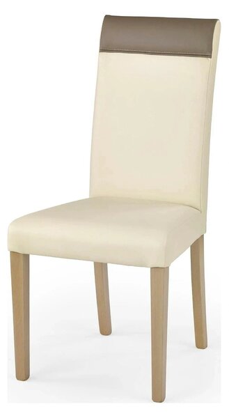 Scaun tapitat cu piele ecologica Norbert, 47X55X99 CM