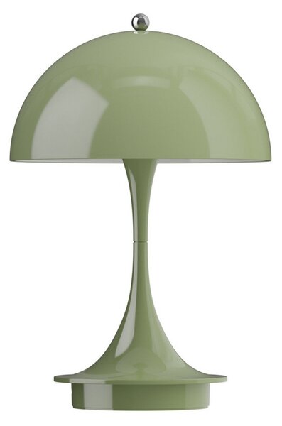 Louis Poulsen Panthella PORTABLE 160 V3, verde mușchi opac, reglabil, Verde, Camera de zi / sufragerie, Plastic, Design