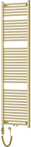 Mexen Mars, element electric de încălzire 1800 x 500 mm, 600 W, auriu lucios, W110-1800-500-2600-50