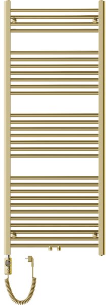 Mexen Mars, element electric de încălzire 1500 x 600 mm, 600 W, auriu lucios, W110-1500-600-2600-50
