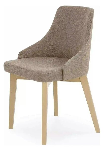 Scaun tapitat stofa bej Toledo, 55X51X82 CM