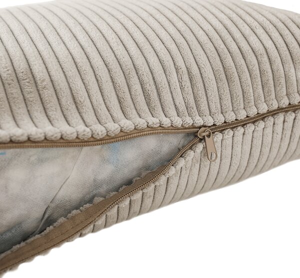 KONDELA Canapea foarte spaţioasă, maro deschis, bej, crem, GILEN BIG SOFA