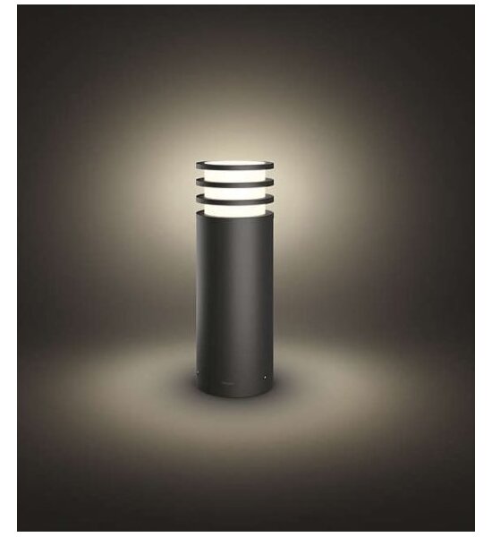 Philips - Lampă LED RGB reglabilă pentru exterior Hue LUCCA 1xE27/8,1W/230V IP44