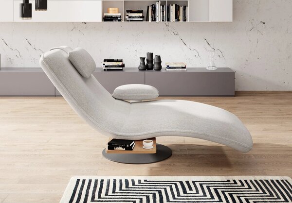 Sezlong rotativ EVO, personalizabil materiale gama Premium, 78x163x86