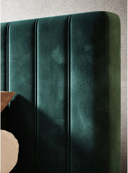 Pat MAGGIE SR 140x200, personalizabil, cu suport saltea si sistem de r
