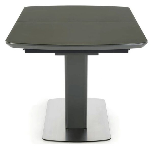 Masa extensibila BILOTTI, gri antracit/nuc, 160/200x90x76 cm