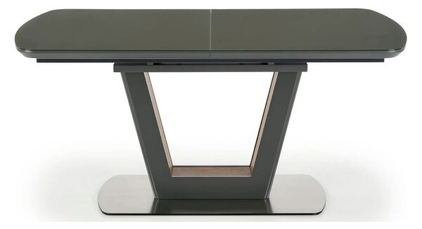 Masa extensibila BILOTTI, gri antracit/nuc, 160/200x90x76 cm