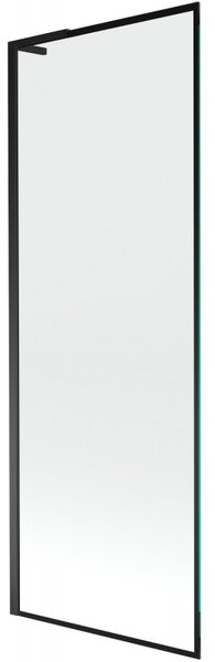 Mexen Next L, paravan de baie cu 1 aripă 70 x 150 cm, model sticlă transparentă-negru de 6 mm, profil negru, 895-070-000-03-70-70