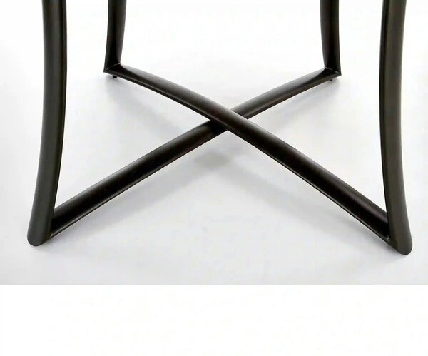 Masa extensibila MORETTI, stejar/negru, 118/148x118x76 cm