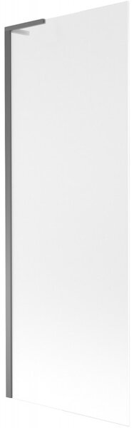 Mexen Next L, paravan de baie cu 1 aripă 70 x 150 cm, sticlă mată de 6 mm, profil grafit, 895-070-000-03-30-95