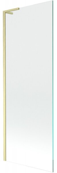 Mexen Next L, paravan de baie cu 1 aripă 70 x 150 cm, sticlă transparentă de 6 mm, profil auriu mat, 895-070-000-03-00-55