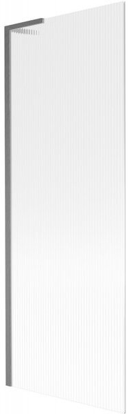 Mexen Next L, paravan de baie cu 1 aripă 70 x 150 cm, sticlă de 6 mm cu model nervuri, profil grafit, 895-070-000-03-09-66