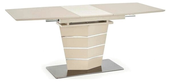 Masa extensibila SORENTO, bej, 140/180x80x76 cm