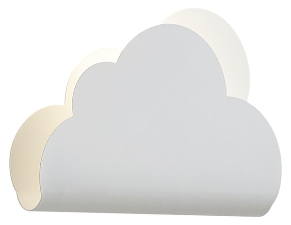Lampă de perete pentru copii nor alb cu soare - Cloudy
