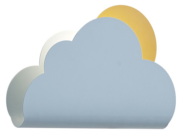 Lampă de perete pentru copii nor albastru cu soare - Cloudy