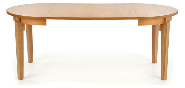 Masa extensibila SORBUS, stejar, 100/200x100x77 cm