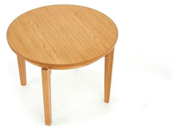 Masa extensibila SORBUS, stejar, 100/200x100x77 cm