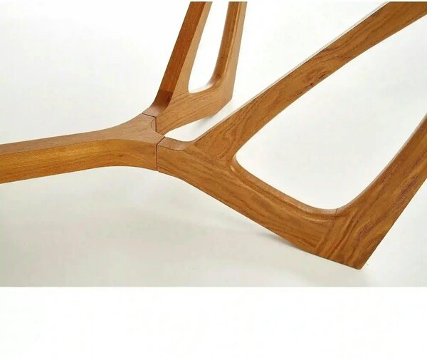 Masa extensibila WENANTY, stejar, 160/240x100x77 cm