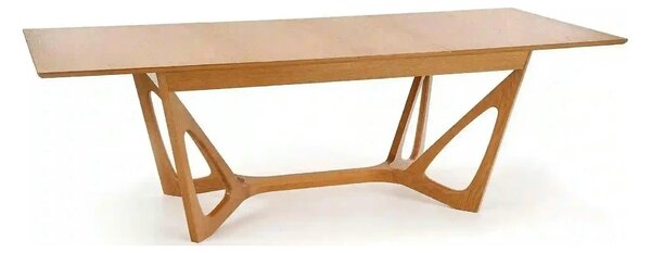 Masa extensibila WENANTY, stejar, 160/240x100x77 cm