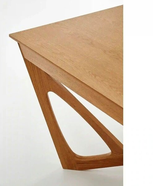 Masa extensibila WENANTY, stejar, 160/240x100x77 cm