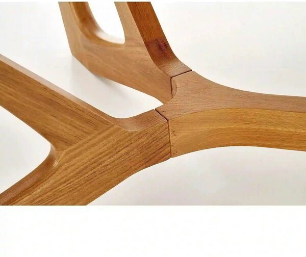 Masa extensibila WENANTY, stejar, 160/240x100x77 cm