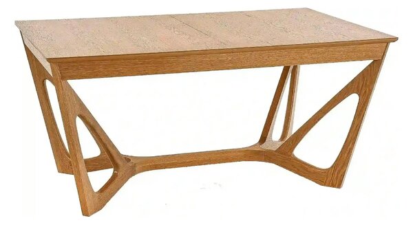 Masa extensibila WENANTY, stejar, 160/240x100x77 cm