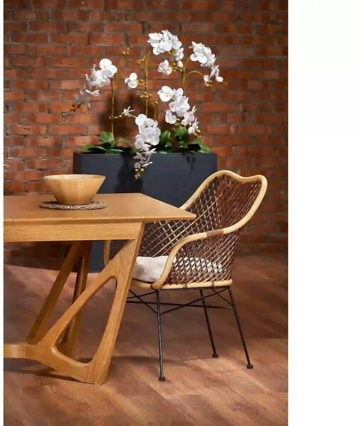 Masa extensibila WENANTY, stejar, 160/240x100x77 cm