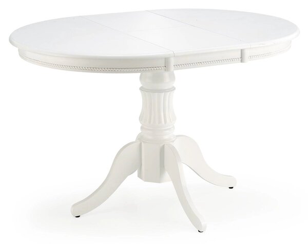 Masa extensibila alb WILLIAM, 90/124x90x75 cm