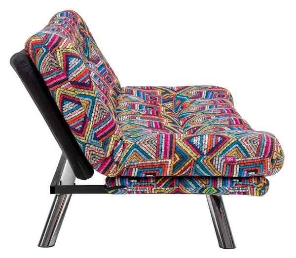 Canapea trei locuri Mishike 1 (multicolor). 1072886