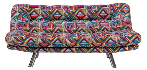 Canapea trei locuri Mishike 1 (multicolor). 1072886
