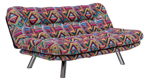 Canapea trei locuri Mishike 1 (multicolor). 1072886
