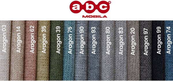Colțar Extensibil Claudia XXS Bonell Roz - Aragon 62 Interschimbabil