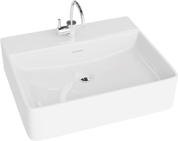 LaVita Altaya lavoar 50x43 cm dreptunghiular de blat alb luciu 5900378310204