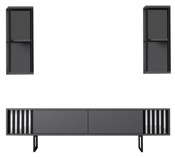 Mobilier living Chromatic (Antracit + Negru). 1072939
