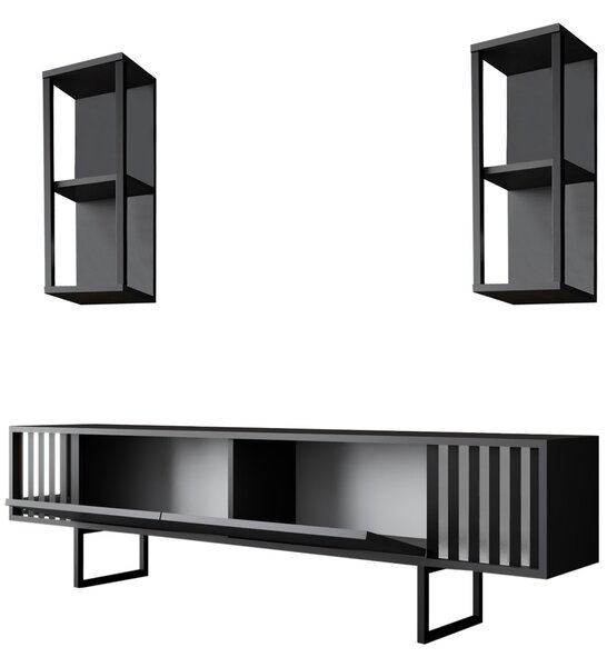 Mobilier living Chromatic (Antracit + Negru). 1072939