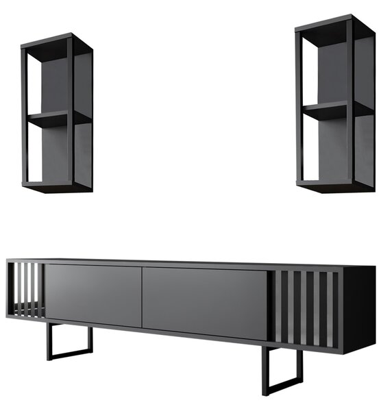 Mobilier living Chromatic (Antracit + Negru). 1072939
