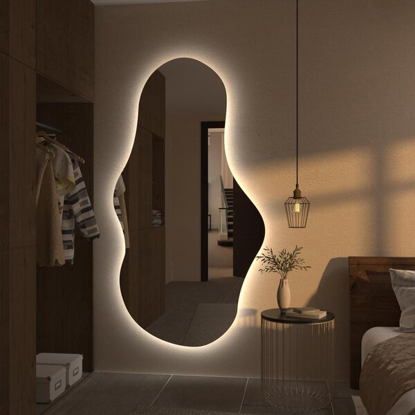 Oglindă atipică cu iluminare LED G1