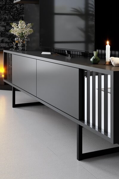 Mobilier living Chromatic (Antracit + Negru). 1072939