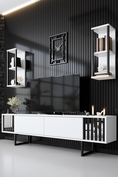 Mobilier living Chromatic (Alb + Negru). 1072940