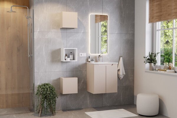 Comad Sky 3 lavoar 60x40 cm dreptunghiular încastrat alb luciu SKY 3 60CM DP (E-8099-3-60)